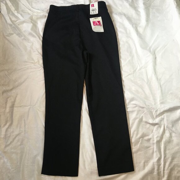 School Apparel Size 16 Girls 7221R Navy Blue Dress Pants School Adjustable New - Picture 10 of 13
